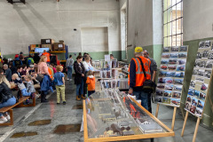 Notre stand était plus que visible puisque installé au plus près de la buvette.