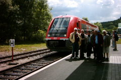 Le groupe devant un VT 641