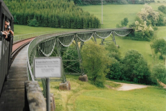 Vue sur un des ponts de la ligne