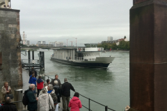 Basel Schifflände - notre bateau