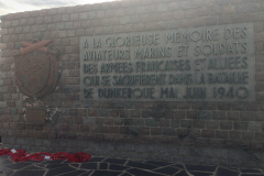 Monument de circonstance à Dunkerque