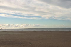 Le long de la plage à Dunkerque