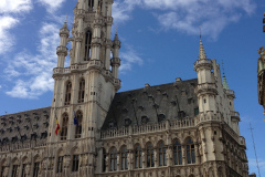 Sur la Grand Place de Bruxelles