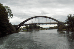 Le Pont Rotary près de Sugiez.