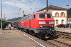 La BR 218 399-4 ELBA ex-DB à Hausach