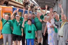 Tout le groupe à Oberbarmen