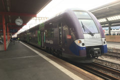 Notre train au départ de Genève pour Lyon-Part-Dieu