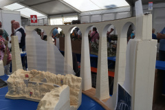 Reproduction du viaduc de la Landwasser. C'est impressionant
