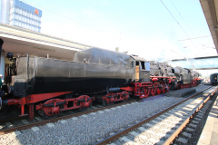Belle DT entre les BR 001 et 52 pour le départ de Göopingen