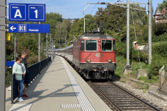 Passage d'un IR pour Schaffhausen.