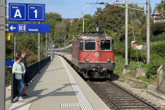 Passage d'un IR pour Schaffhausen.